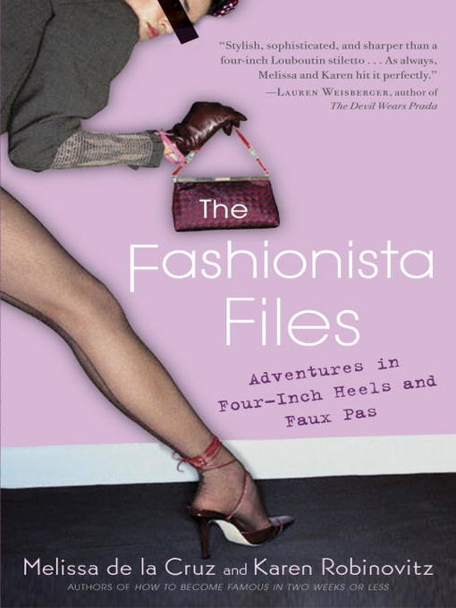 Title details for The Fashionista Files by Karen Robinovitz - Wait list
